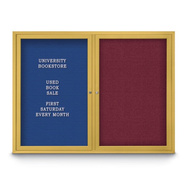 Corkboard, Cork Backing/Bronze, 42" x 32"